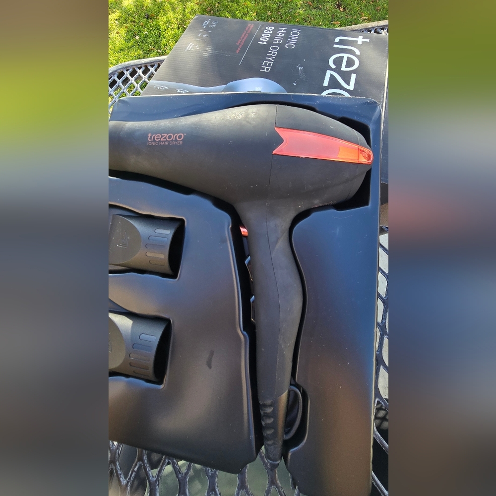 Black and Red Hair Dryer